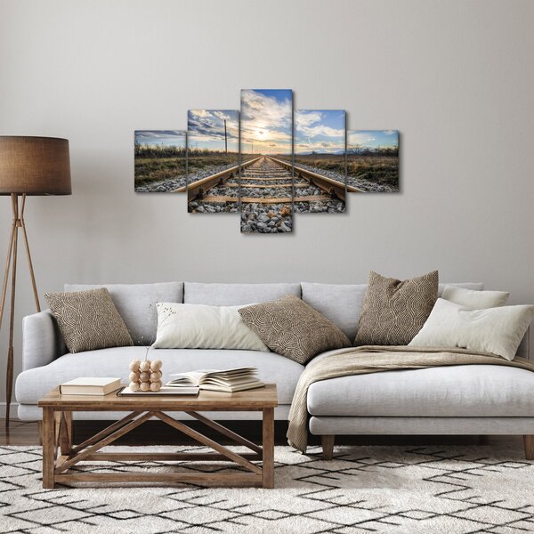 Obraz - Koleje (125x70 cm)