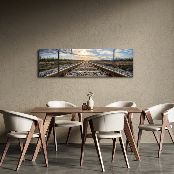 Obraz - Koleje (170x50 cm)