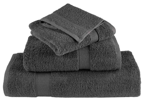 8dílná sada ručníků Premium SOLUND antracitová 600 g/m² 137537