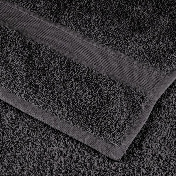 Prémiové ručníky SOLUND 50 ks antracitové 50x100 cm 600 g/m² 137159
