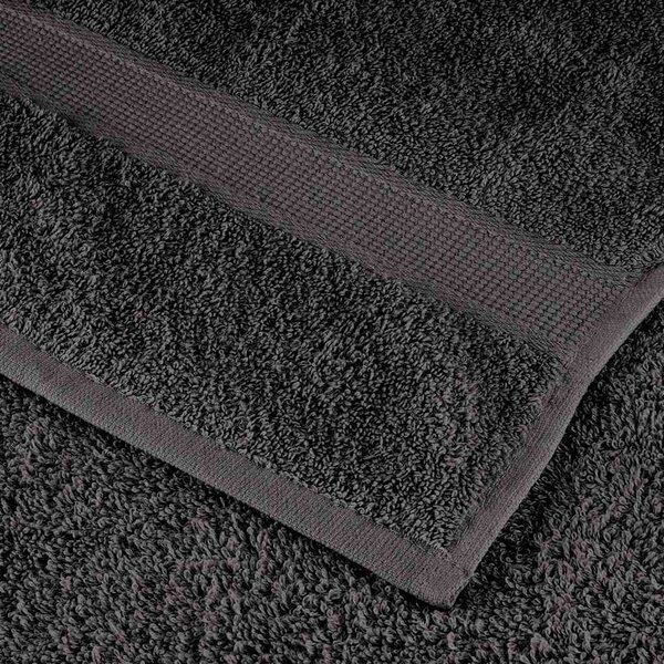 Prémiové ručníky SOLUND 50 ks antracitové 100x200 cm 600 g/m² 137175