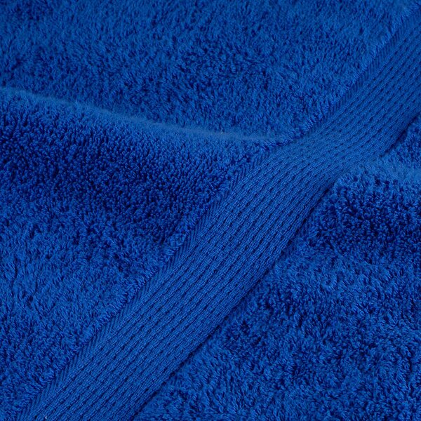 Prémiové saunové osušky SOLUND 4 ks modré 80x200 cm 600 g/m² 137195