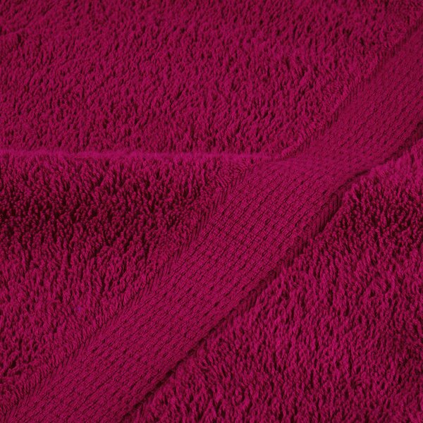 Prémiové ručníky SOLUND 4 ks bordó 50x100 cm 600 g/m² 137210