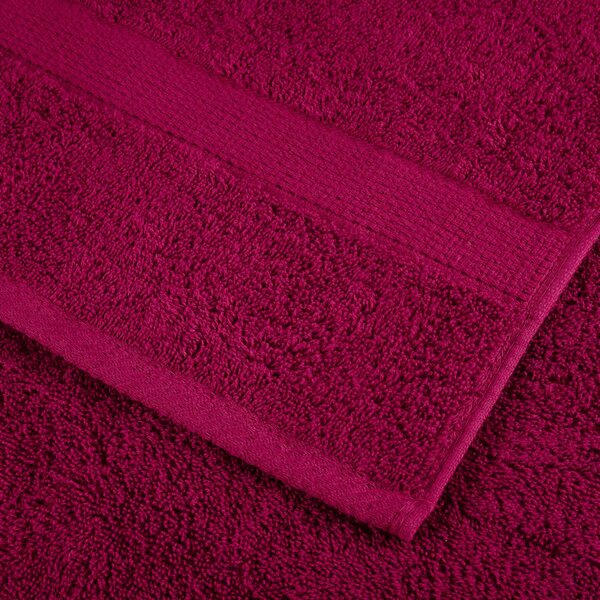 Prémiové mycí utěrky SOLUND 4 ks bordó 30x30 cm 600 g/m² 137204