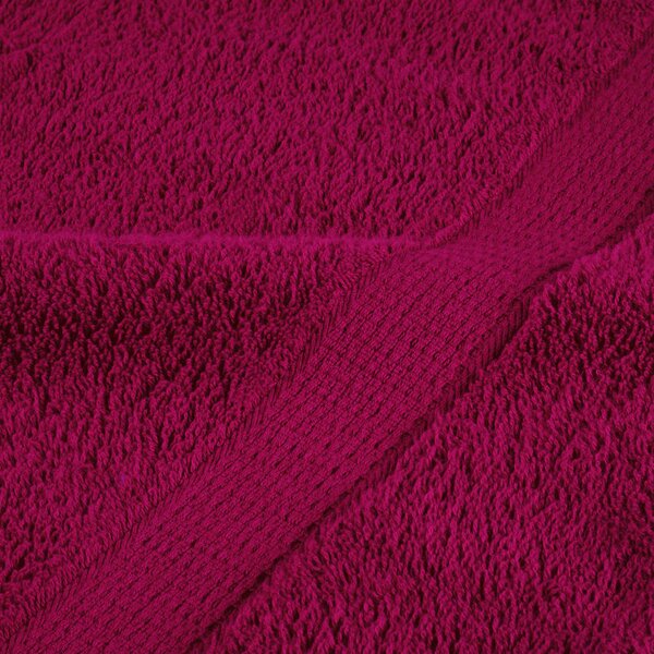 Prémiové ručníky SOLUND 2 ks bordó 50x100 cm 600 g/m² 137209
