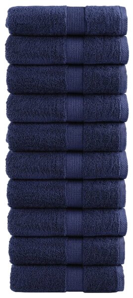 Prémiové mycí utěrky SOLUND 10 ks tmavě modré 30x30 cm 600 g/m² 137253