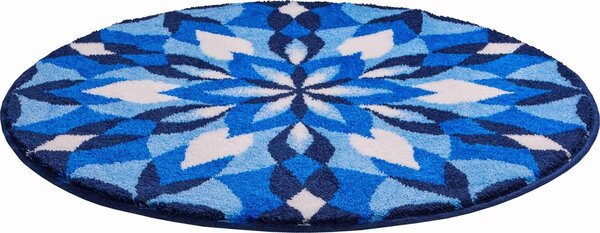 GRUND Mandala předložka JOYA modrá Rozměr: ø 80 cm