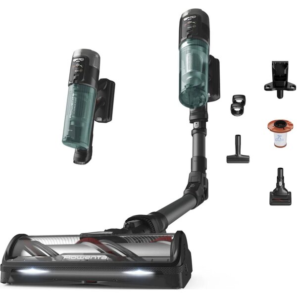 X-Force Flex 12.60 Neo Allergy Vysavač tyčový, tyrkysový/černý ROWENTA RH9L42WO