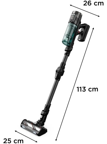 X-Force Flex 12.60 Neo Allergy Vysavač tyčový, tyrkysový/černý ROWENTA RH9L42WO