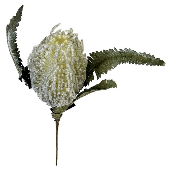 Banksie - umělá květina šedá 65cm