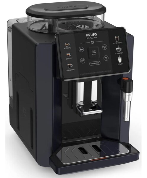 Sensation Automatický kávovar, černý KRUPS EA910B10