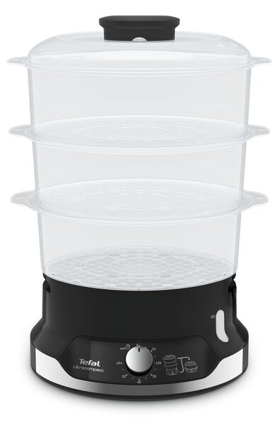 Ultracompact Parní hrnec, stříbrný/černý TEFAL VC204810