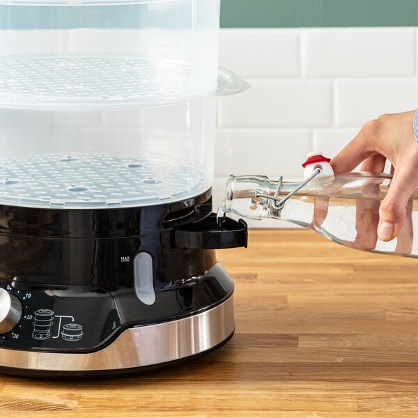 Ultracompact Parní hrnec, stříbrný/černý TEFAL VC204810