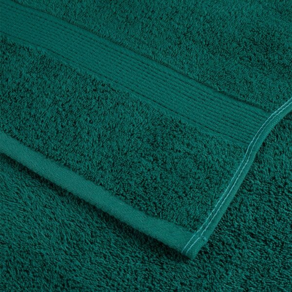Premium ručníky SOLUND 10 ks zelené 80 x 200 cm 600 g/m² 137340