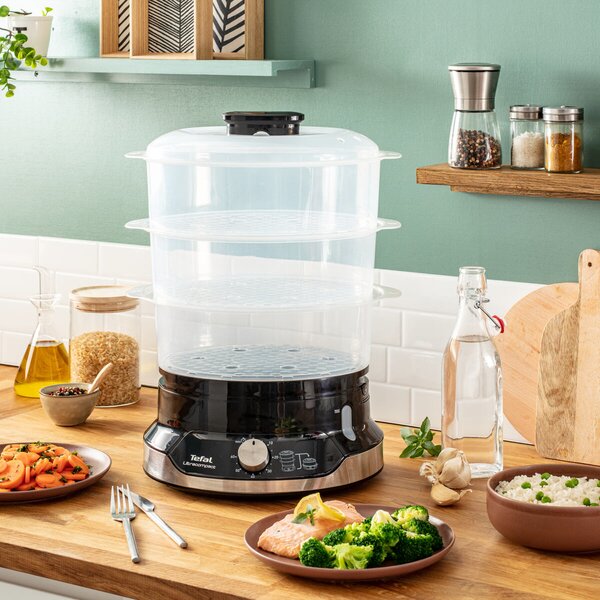 Ultracompact Parní hrnec, stříbrný/černý TEFAL VC204810