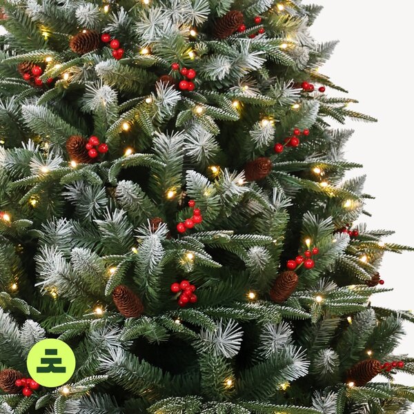 Smrk Zasněžený 260 LED 150 cm