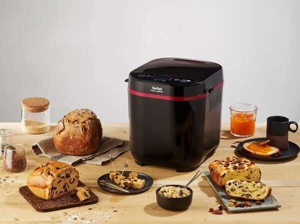 Pain Plaisir Domácí pekárna, černá/červená TEFAL PF220838