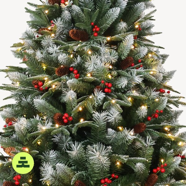 Smrk Zasněžený 260 LED 150 cm