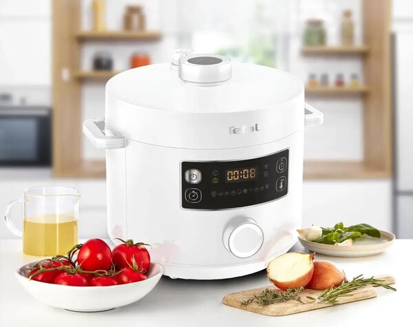 Turbo Cuisine Multifunkční elektrický hrnec, bílý TEFAL CY754130
