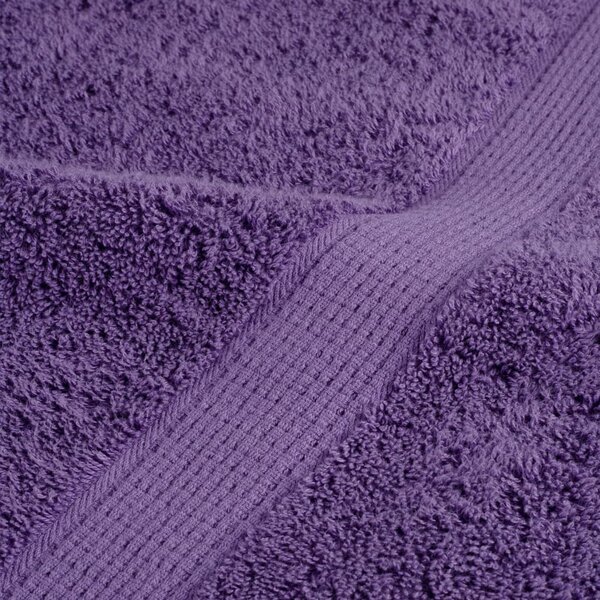 Premium ručníky SOLUND 4 ks fialové 80 x 200 cm 600 g/m² 137363
