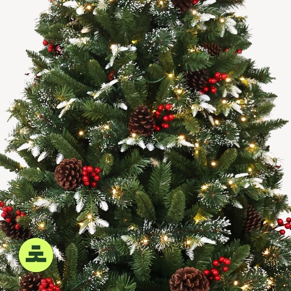 Borovice Zasněžená 300 LED 150 cm