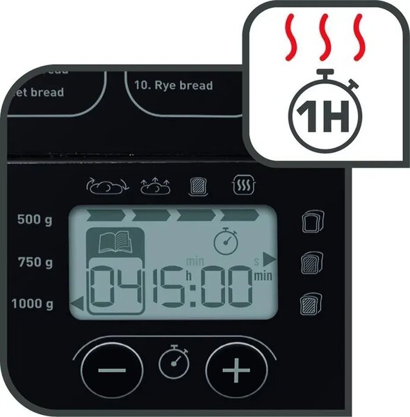 Pain Plaisir Domácí pekárna, černá/červená TEFAL PF220838
