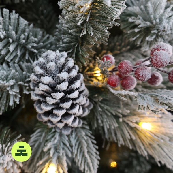 Borovice Zdobená 270 LED 150 cm