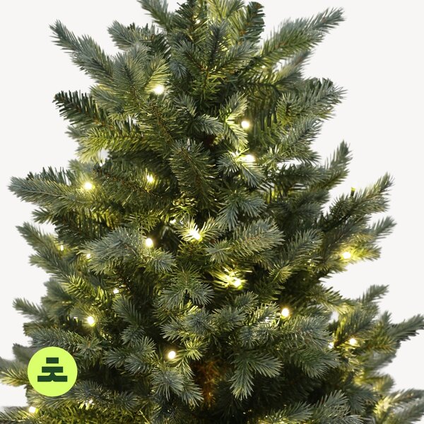 Smrk Modrý 100 LED 90 cm