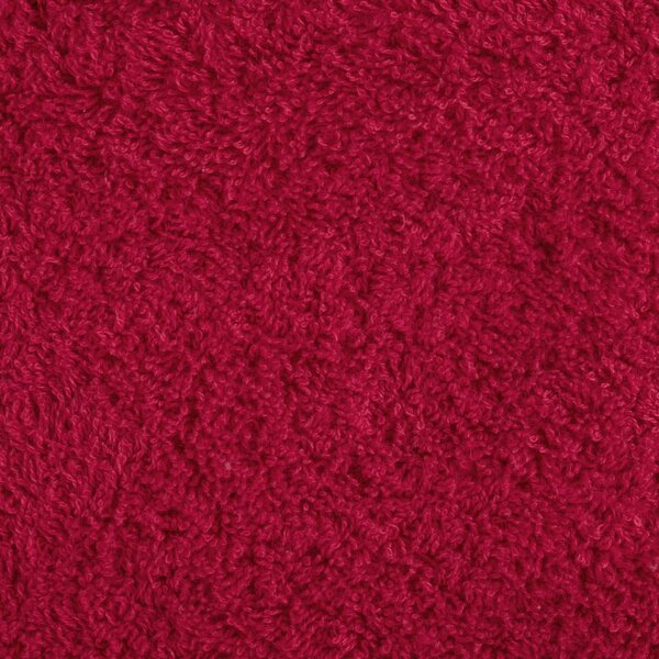 Prémiové osušky SOLUND 10 ks červené 100x150 cm 600 g/m² 137409