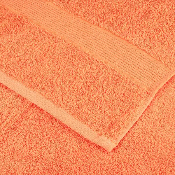 Prémiové osušky SOLUND 4 ks oranžové 100x150 cm 600 g/m² 137384
