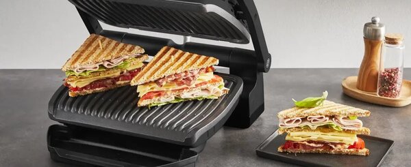 OptiGrill Elektrický kontaktní gril, černý TEFAL GC717810