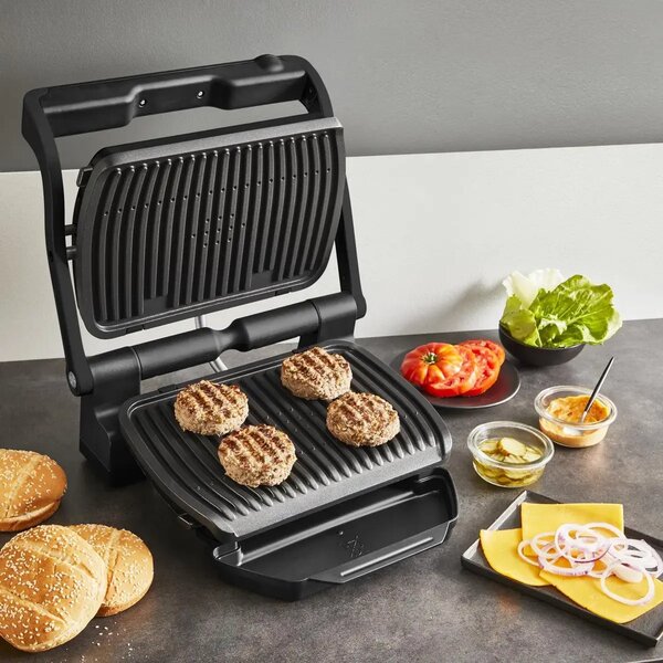 OptiGrill Elektrický kontaktní gril, černý TEFAL GC717810