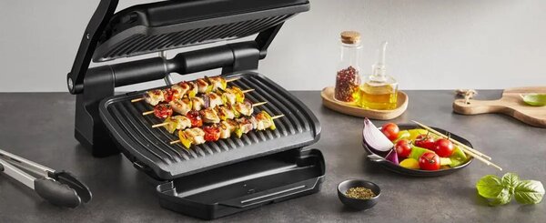 OptiGrill Elektrický kontaktní gril, černý TEFAL GC717810