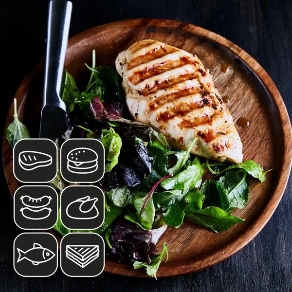 OptiGrill Elektrický kontaktní gril, černý TEFAL GC717810