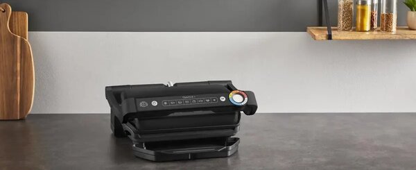 OptiGrill Elektrický kontaktní gril, černý TEFAL GC717810