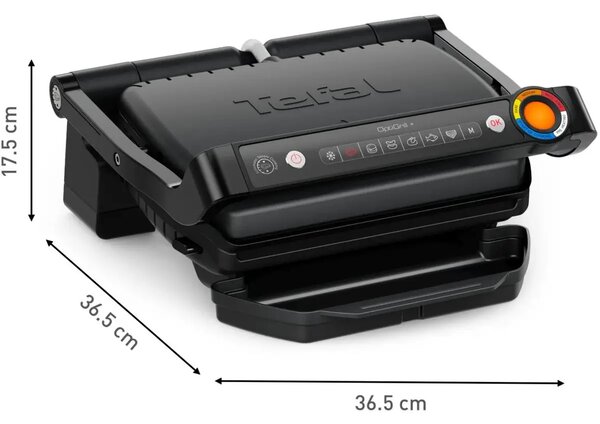 OptiGrill Elektrický kontaktní gril, černý TEFAL GC717810