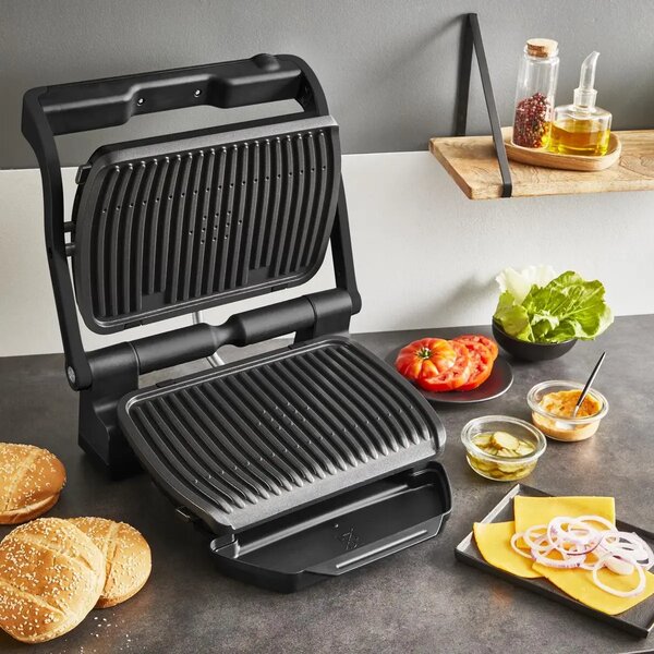 OptiGrill Elektrický kontaktní gril, černý TEFAL GC717810