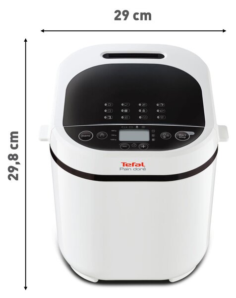 Pain Doré Domácí pekárna, černá/bílá TEFAL PF210138