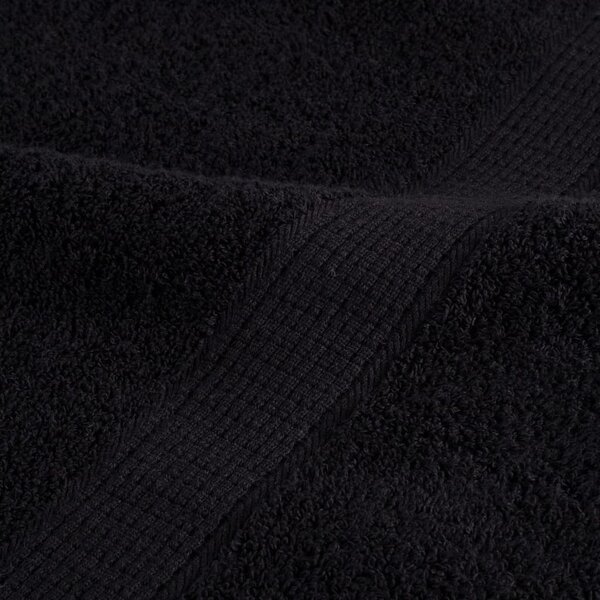 Premium ručníky SOLUND 4 ks černé 50 x 100 cm 600 g/m² 137426