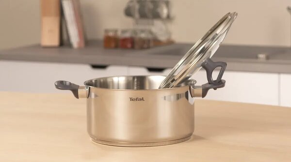 Daily Cook Hrnec s poklicí 20 cm, nerezový TEFAL G7124445