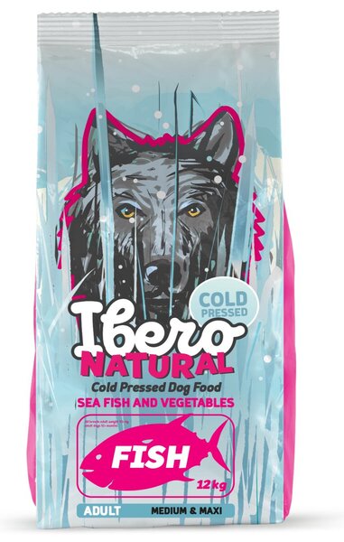Cold Press Krmivo pro psy Dog Adult Medium & Maxi, Fish, 12 kg IBERO 1005352