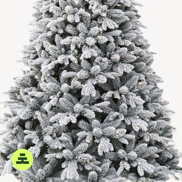 Smrk Bílý 250 LED 150 cm