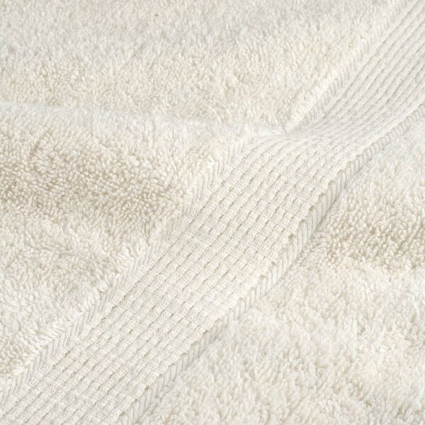 Premium ručníky SOLUND 4 ks krémové 50 x 100 cm 600 g/m² 137474
