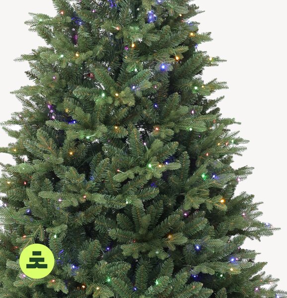 Smrk Přírodní 270 LED 150 cm