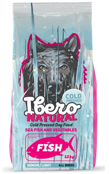 Cold Press Krmivo pro psy Dog Senior, Fish, 12 kg IBERO 1005919