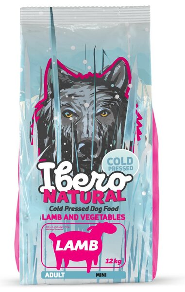 Cold Press Krmivo pro psy Dog Adult Mini, Lamb, 12 kg IBERO 1005356