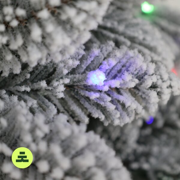 Smrk Bílý 250 LED 150 cm