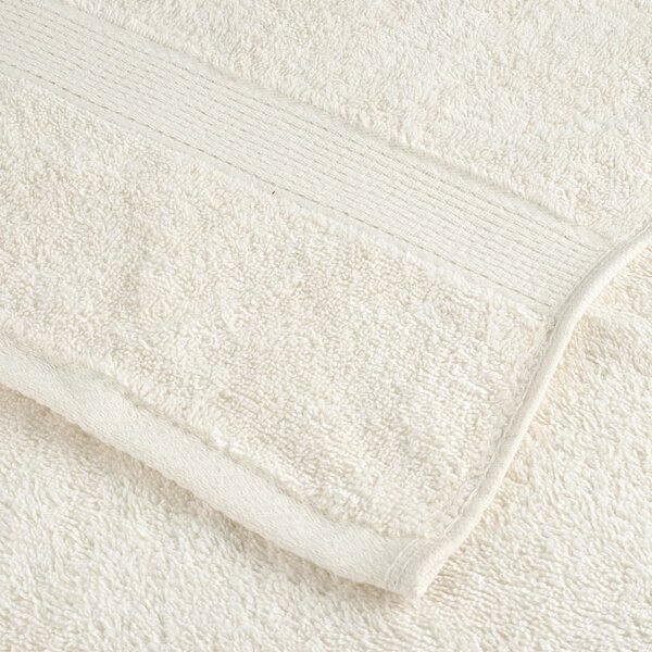 Premium ručníky SOLUND 2 ks krémové 50 x 100 cm 600 g/m² 137473