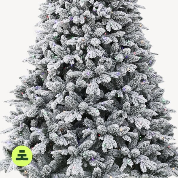 Smrk Bílý 250 LED 150 cm
