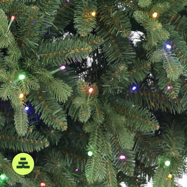 Smrk Přírodní 270 LED 150 cm